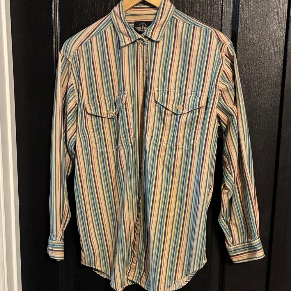 Dockers Colorful Striped Long Sleeve Shirt